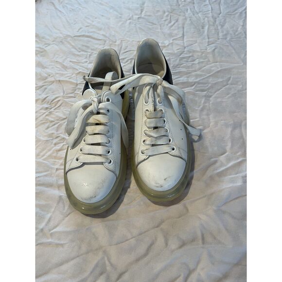 Alexander McQueen Oversized Clear Sneakers - Size 6.5 - Picture 6 of 7